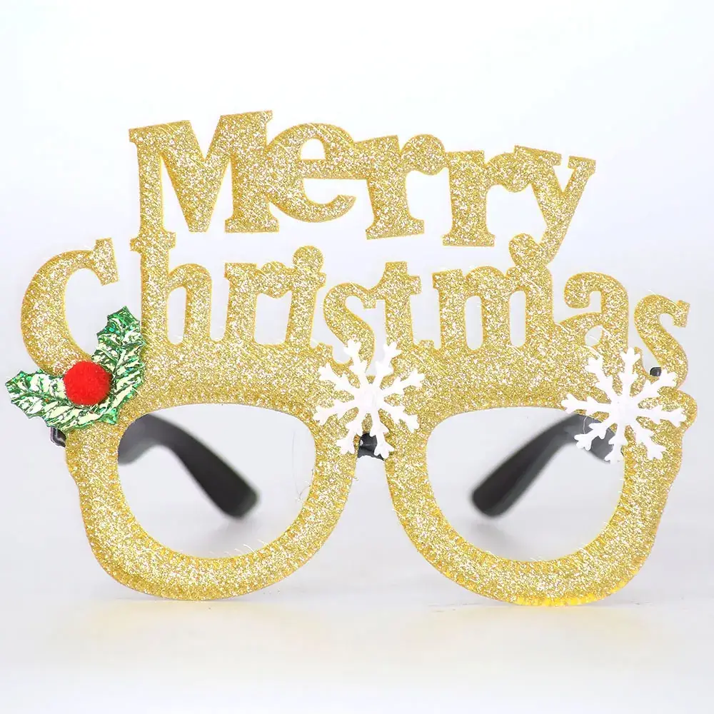 2024 Cross Border Christmas Glasses Tree Snowman Photo Props - Image 20