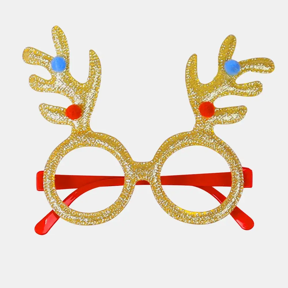 2024 Cross Border Christmas Glasses Tree Snowman Photo Props - Image 23