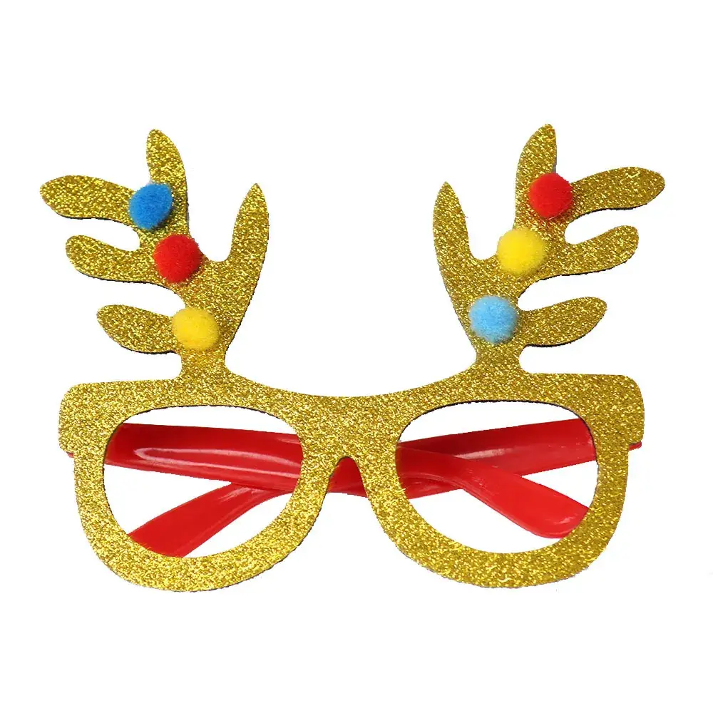 2024 Cross Border Christmas Glasses Tree Snowman Photo Props - Image 32