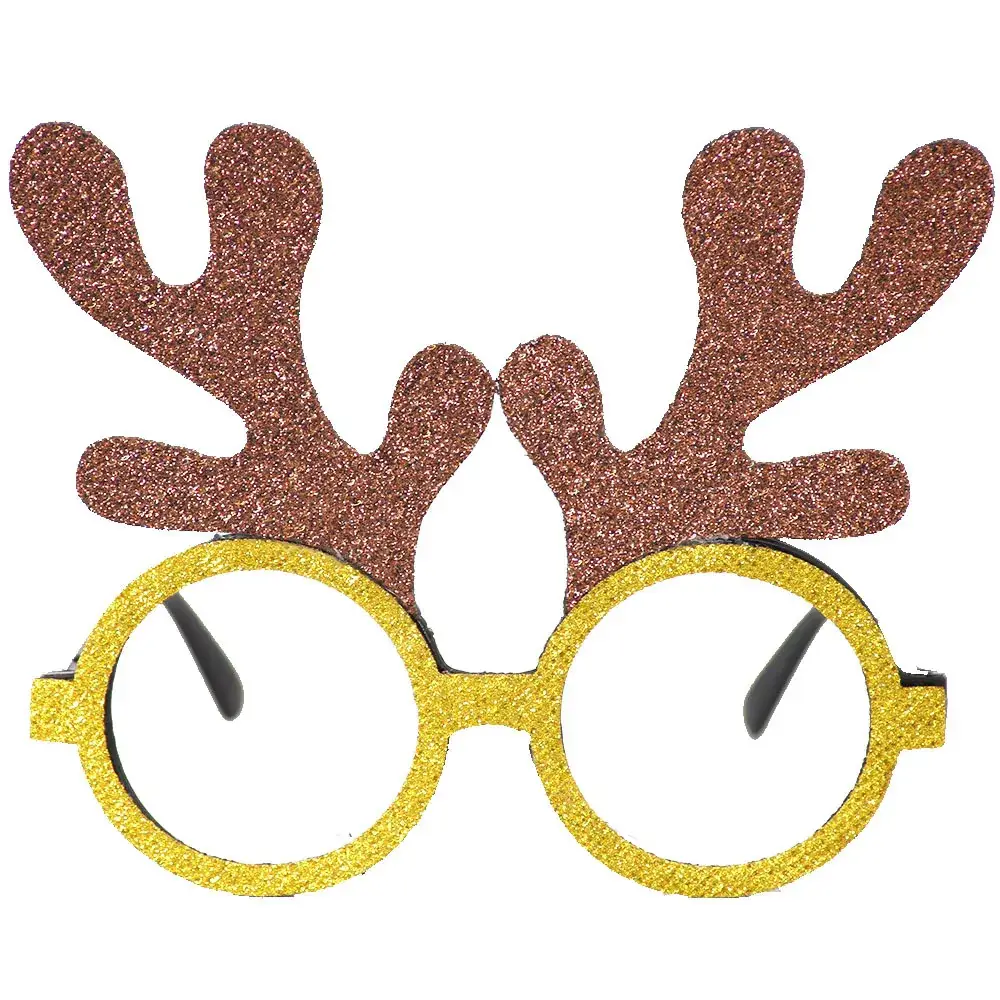 2024 Cross Border Christmas Glasses Tree Snowman Photo Props - Image 33