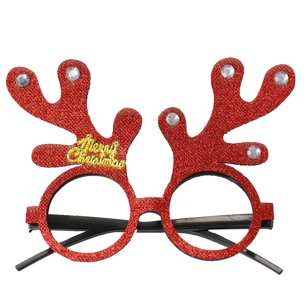 2024 Cross Border Christmas Glasses Tree Snowman Photo Props - Image 36