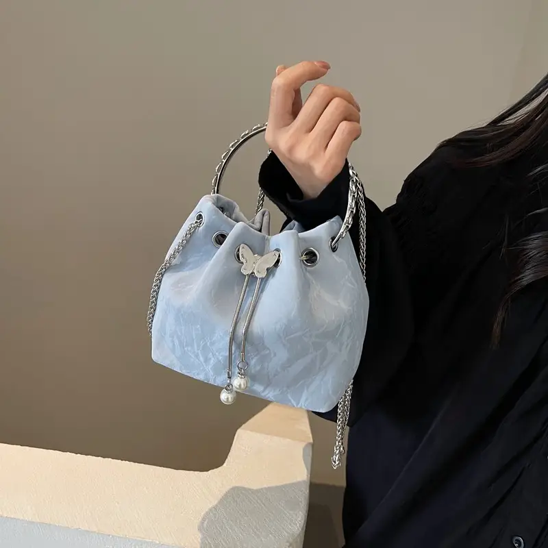 Diamond Encrusted Women's Chain Crossbody Bag - Image 2