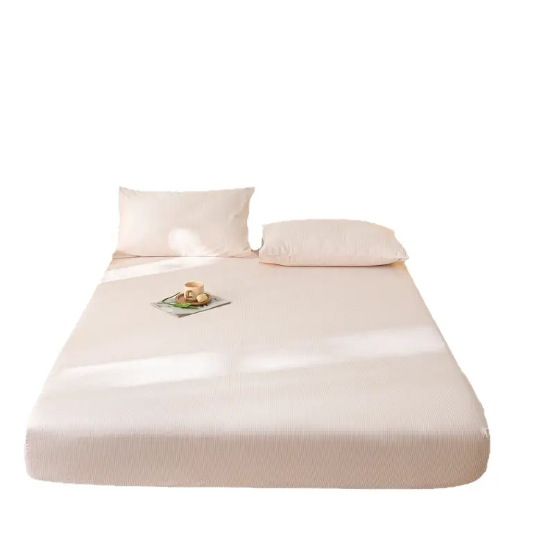 Class A Mother and Infant Grade Cotton Old Coarse Cloth Bed Cover Single-Piece Mattress Protective Cover Cotton Bed Cover Simmons Protective Cover Cover