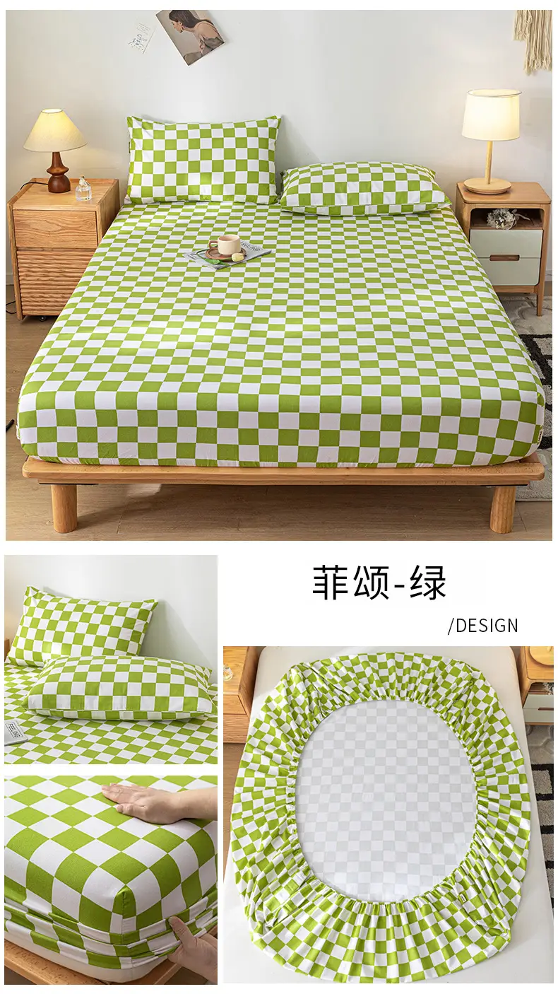 Class A Mother and Infant Grade Cotton Old Coarse Cloth Bed Cover Single-Piece Mattress Protective Cover Cotton Bed Cover Simmons Protective Cover Cover — feature 21