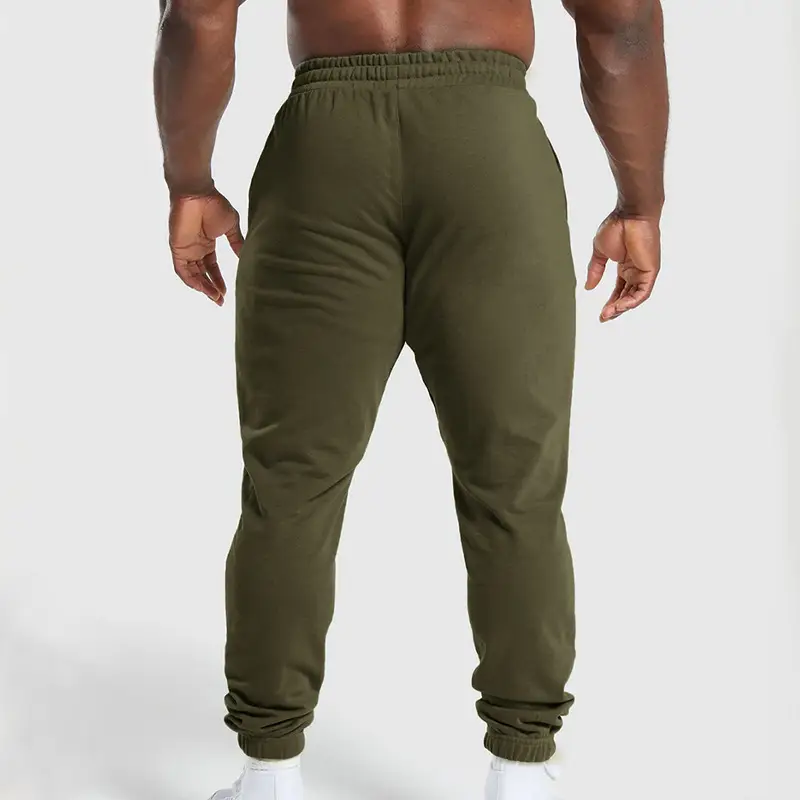 Men's Blue Knitted Casual Pants Spring Summer Loose Leg — feature 19