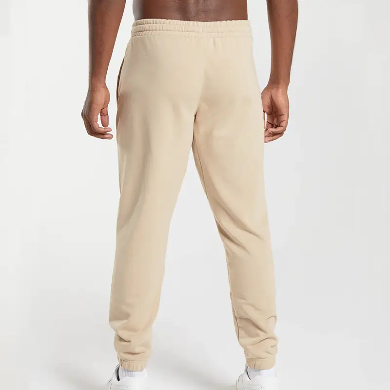 Men's Blue Knitted Casual Pants Spring Summer Loose Leg — feature 39