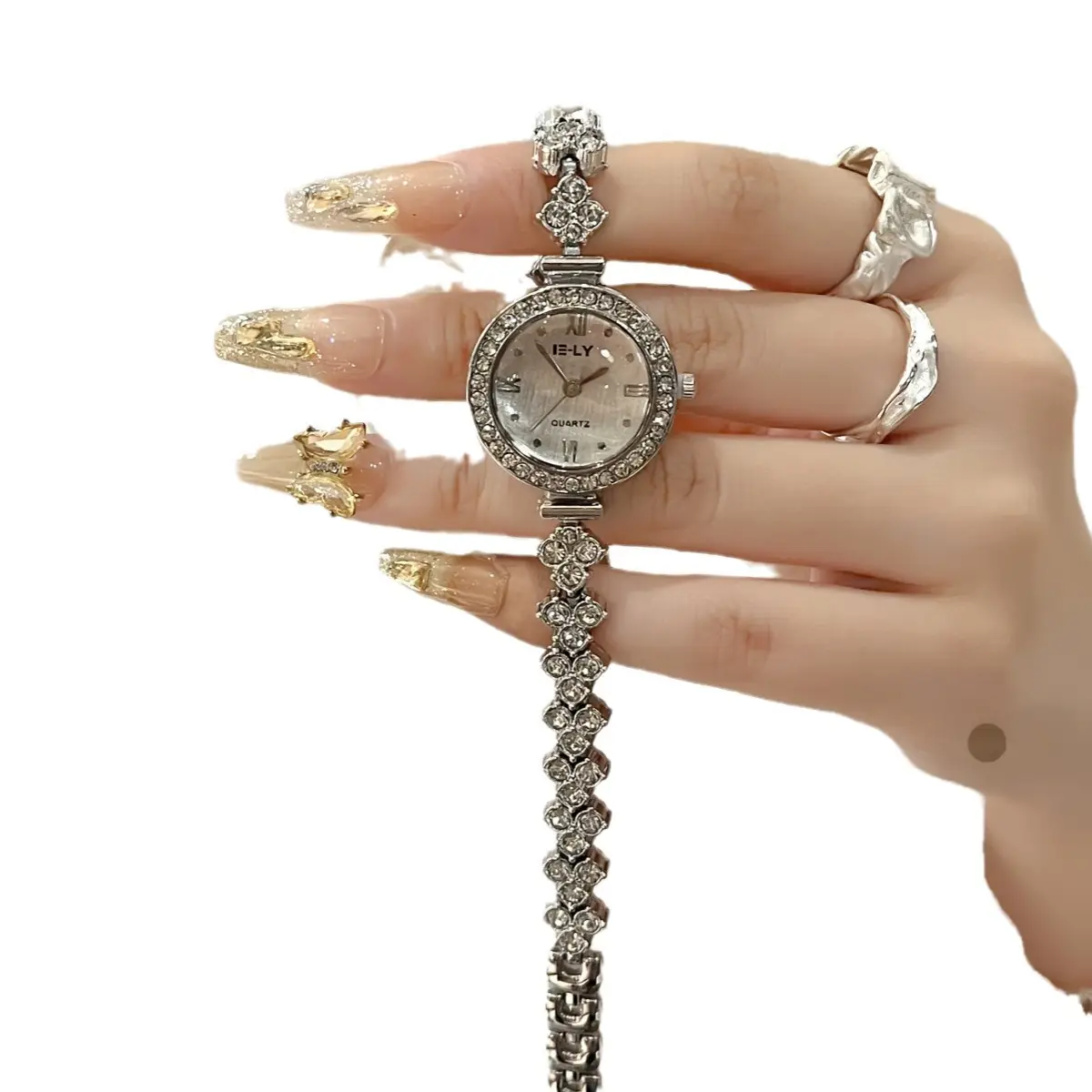 Mermaid Watch for Women Small Golden Spike Luxury