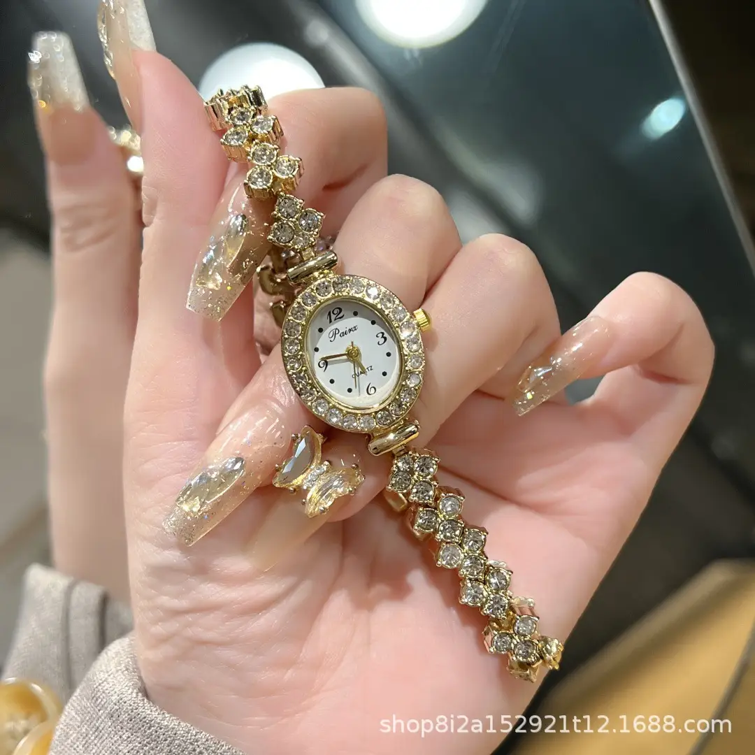 Mermaid Watch for Women Small Golden Spike Luxury