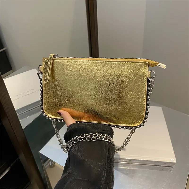 Grey Vintage Crossbody Bag for Women 2024 - Image 6