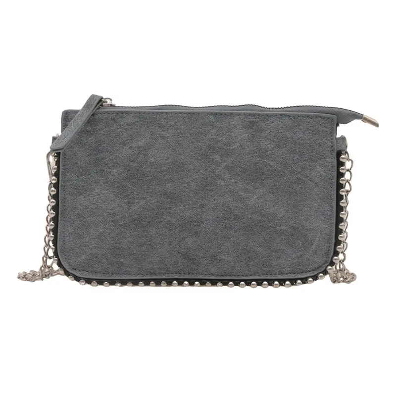 Grey Vintage Crossbody Bag for Women 2024 - Image 5