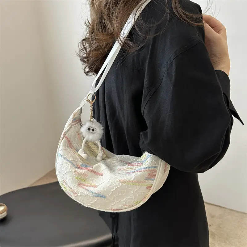 Korean Style Cat Print Shoulder Bag for Women - Image 10