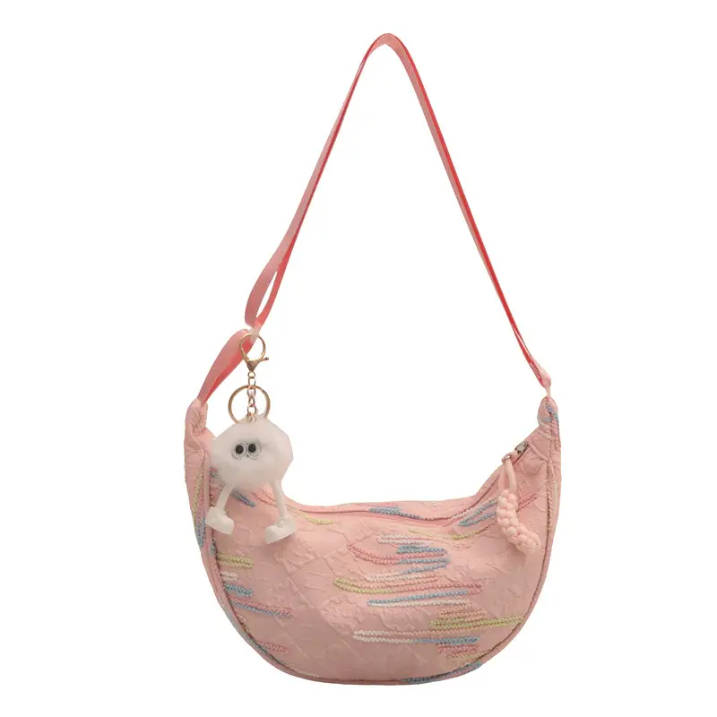Korean Style Cat Print Shoulder Bag for Women - Image 13