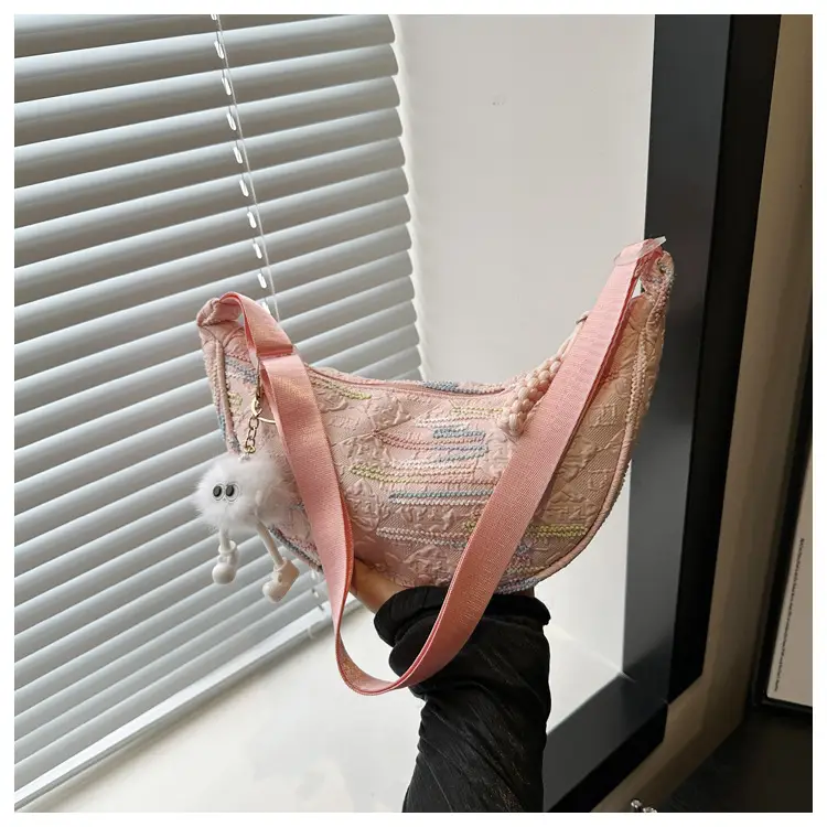 Korean Style Cat Print Shoulder Bag for Women — feature 10