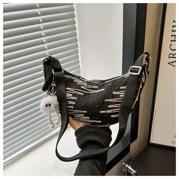 Korean Style Cat Print Shoulder Bag for Women — feature 11