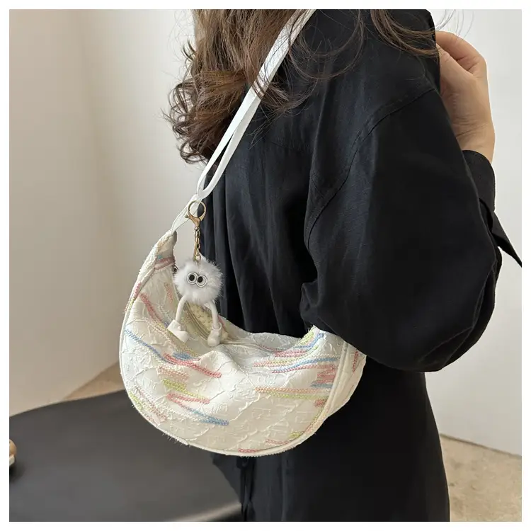 Korean Style Cat Print Shoulder Bag for Women — feature 15