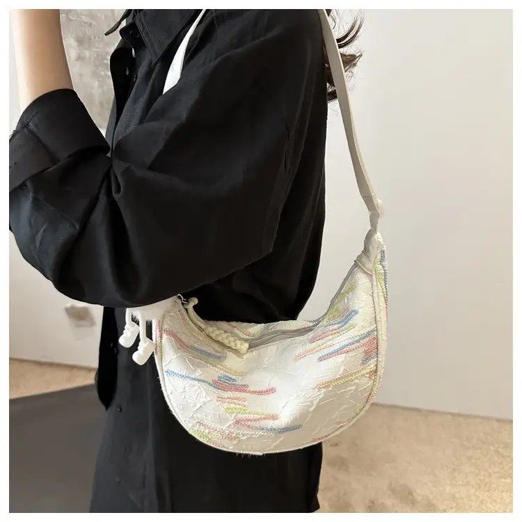 Korean Style Cat Print Shoulder Bag for Women — feature 16