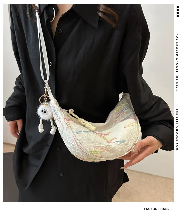 Korean Style Cat Print Shoulder Bag for Women — feature 2