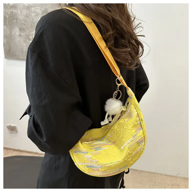 Korean Style Cat Print Shoulder Bag for Women — feature 21