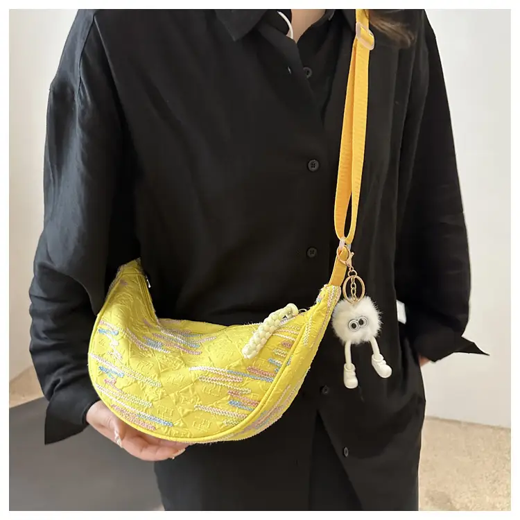 Korean Style Cat Print Shoulder Bag for Women — feature 22