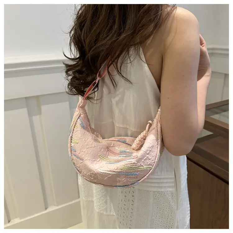 Korean Style Cat Print Shoulder Bag for Women — feature 28