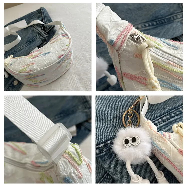 Korean Style Cat Print Shoulder Bag for Women — feature 9