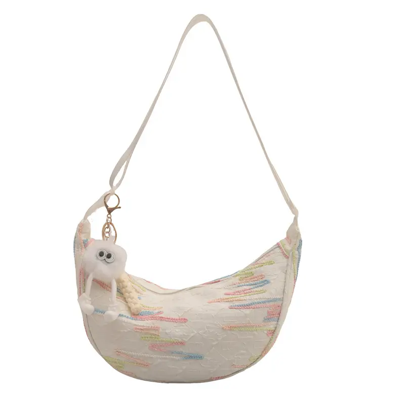 Korean Style Cat Print Shoulder Bag for Women - Image 2