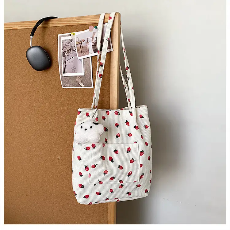 Strawberry Printed Women's Shoulder Bag Summer — feature 16