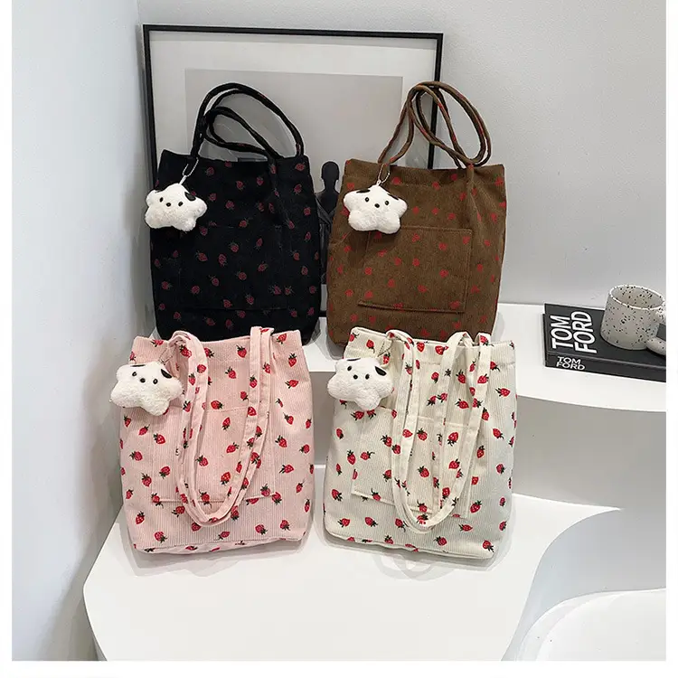 Strawberry Printed Women's Shoulder Bag Summer — feature 21