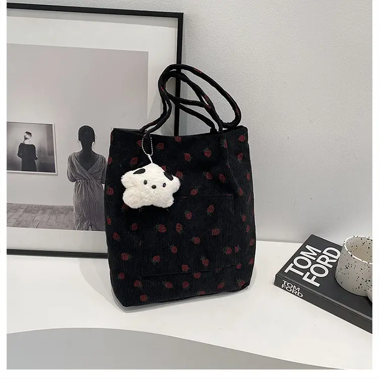 Strawberry Printed Women's Shoulder Bag Summer — feature 24