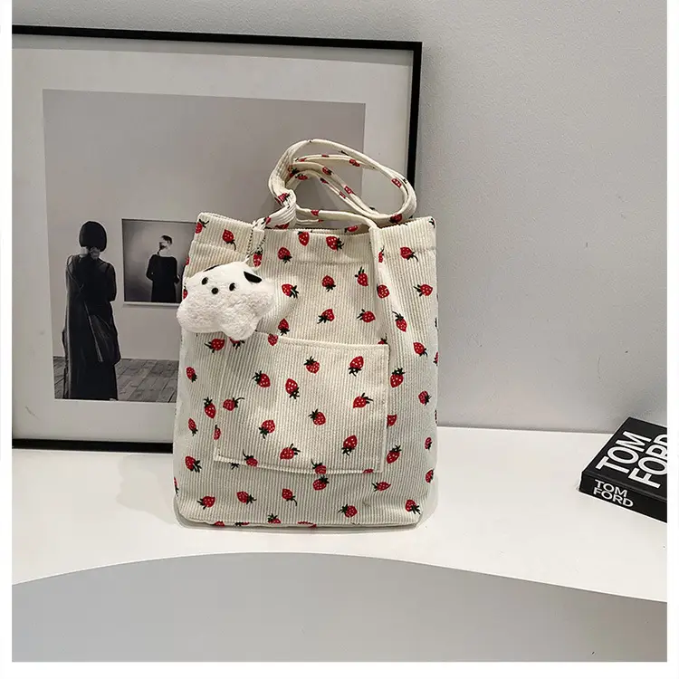Strawberry Printed Women's Shoulder Bag Summer — feature 26