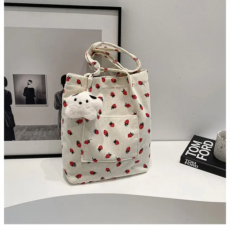 Strawberry Printed Women's Shoulder Bag Summer — feature 27