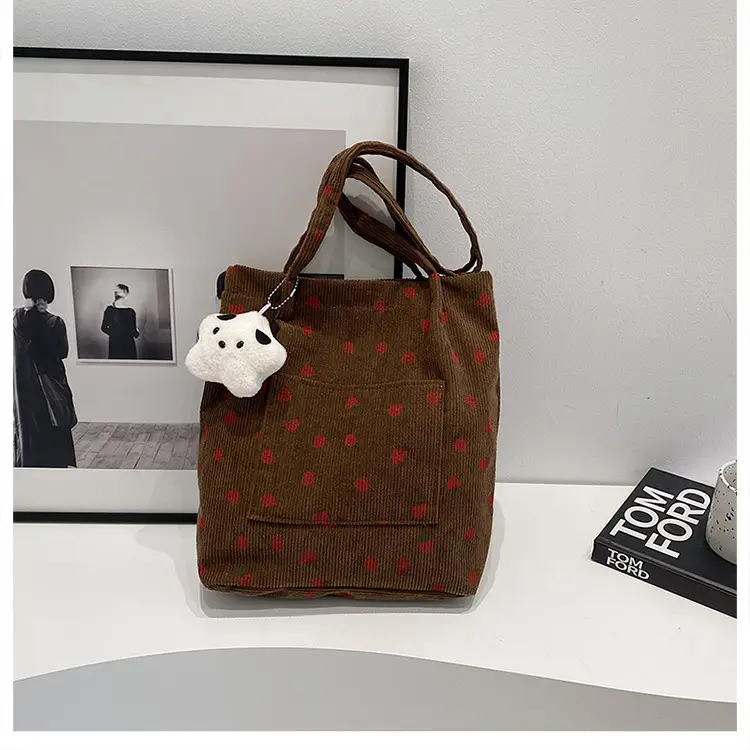 Strawberry Printed Women's Shoulder Bag Summer — feature 30