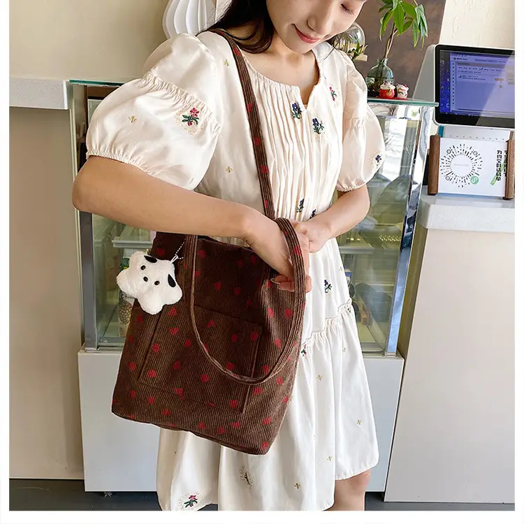 Strawberry Printed Women's Shoulder Bag Summer — feature 37