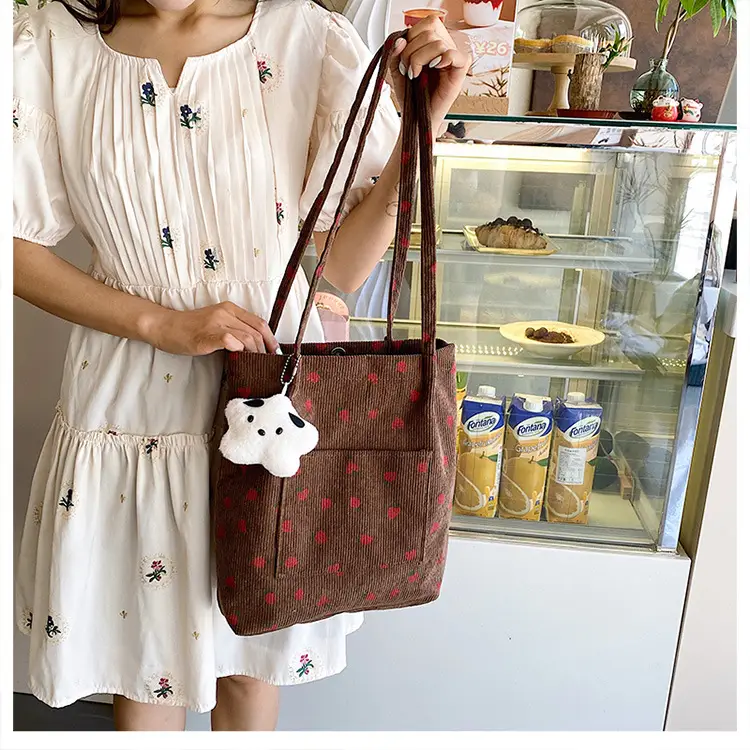Strawberry Printed Women's Shoulder Bag Summer — feature 39