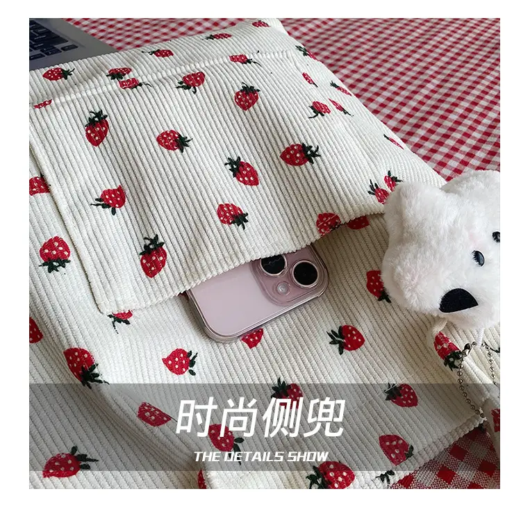Strawberry Printed Women's Shoulder Bag Summer — feature 4