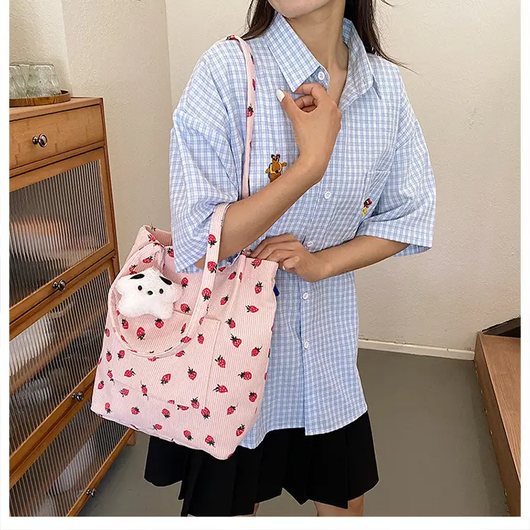 Strawberry Printed Women's Shoulder Bag Summer — feature 43