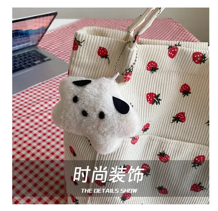 Strawberry Printed Women's Shoulder Bag Summer — feature 6