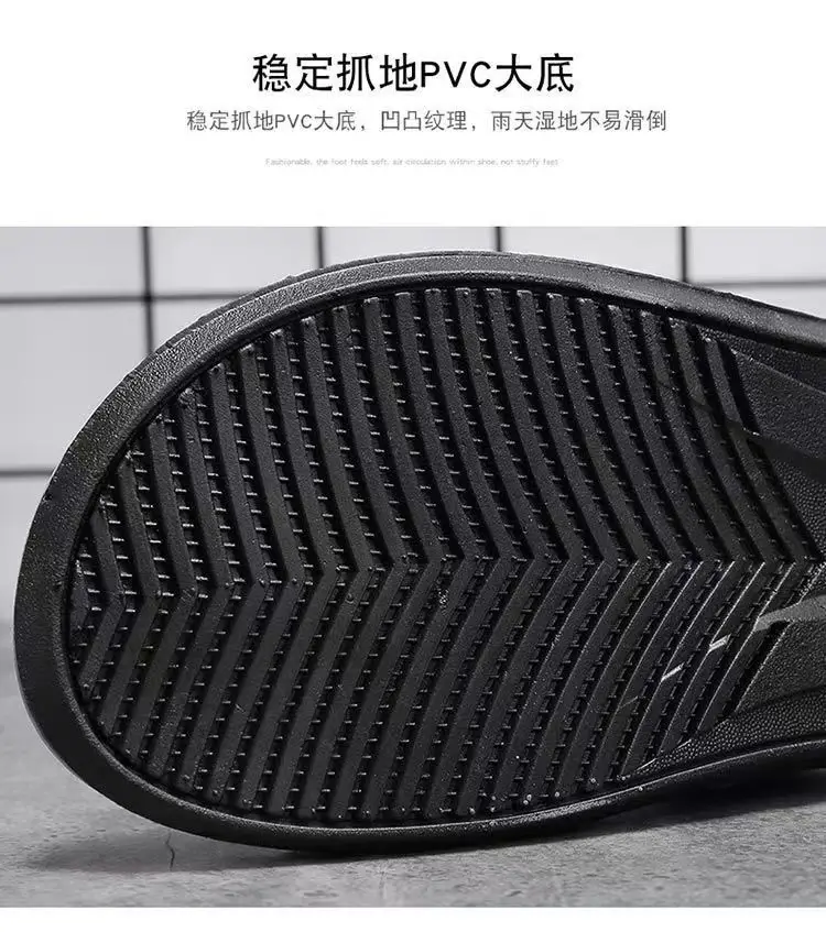 Cross-border flip-flops men's trendy outwear flip-flops summer beach shoes in stock wholesale men slippers — feature 9