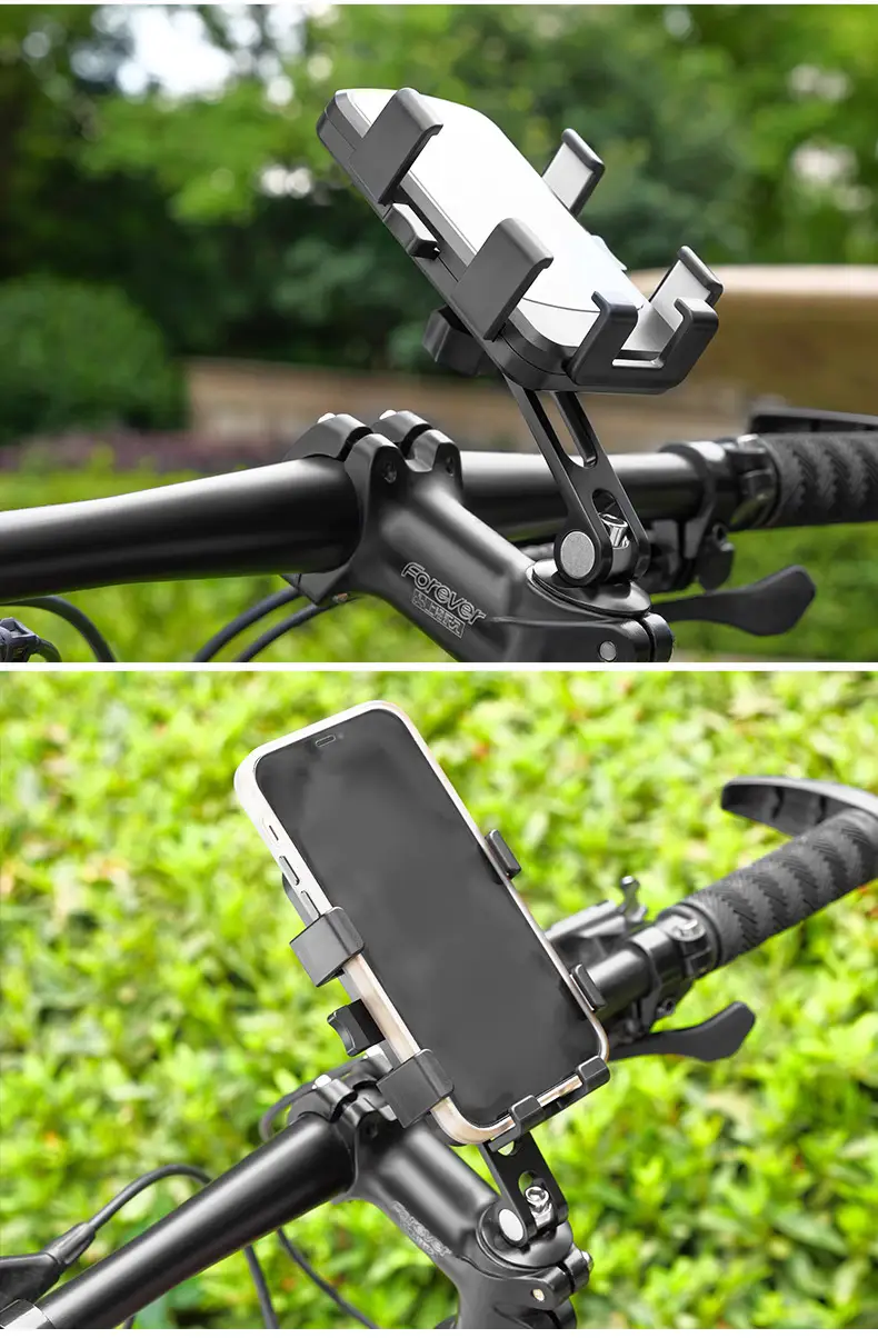 Metal Bicycle Mobile Phone Bracket Electric Vehicle Highway Mountain Bike Riding Bracket Motorcycle Photograph Navigation Bracket — feature 33