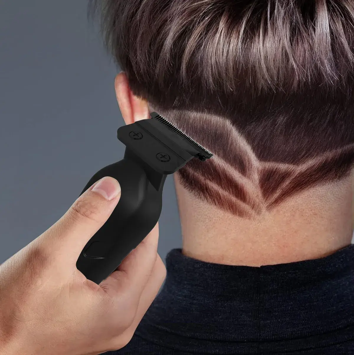 Electric Hair Clipper with Gradient Trim & Large Battery - Image 3