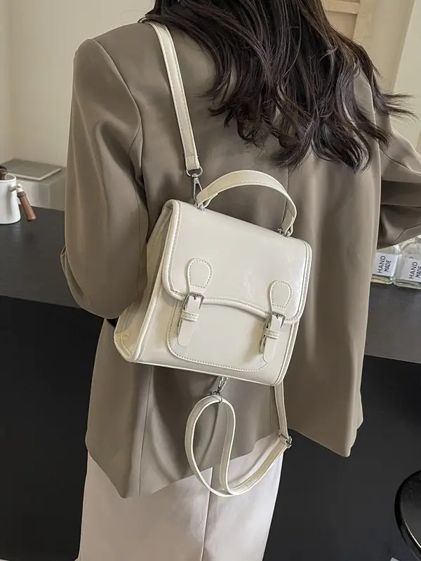 Red Shoulder Bag Women 2024 College Style All-match - Image 8