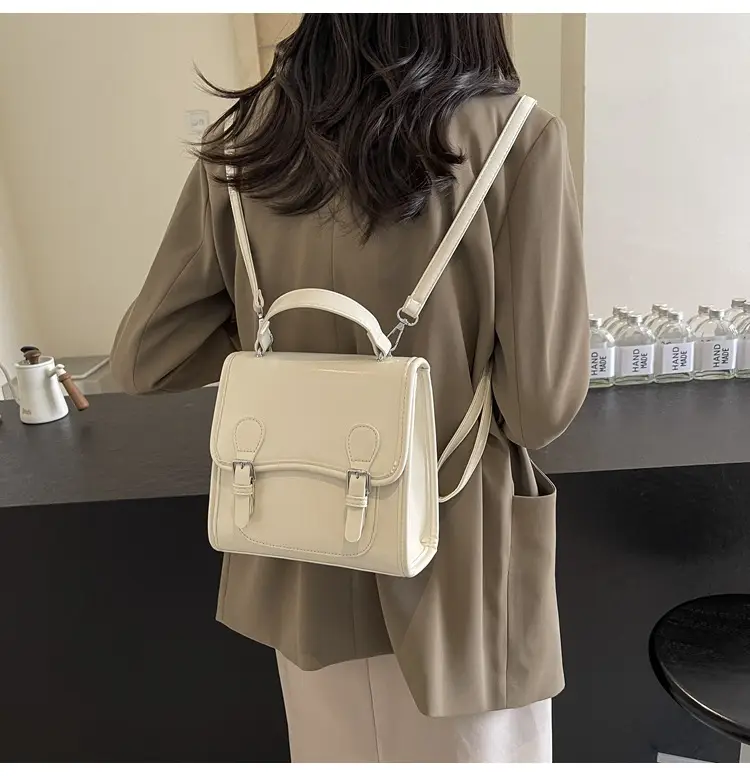Red Shoulder Bag Women 2024 College Style All-match — feature 10