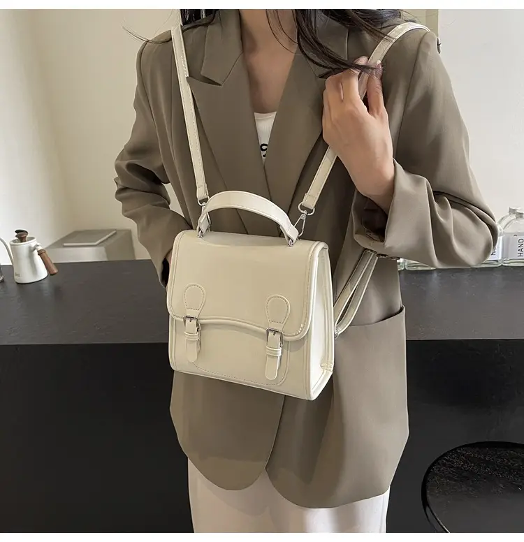 Red Shoulder Bag Women 2024 College Style All-match — feature 11