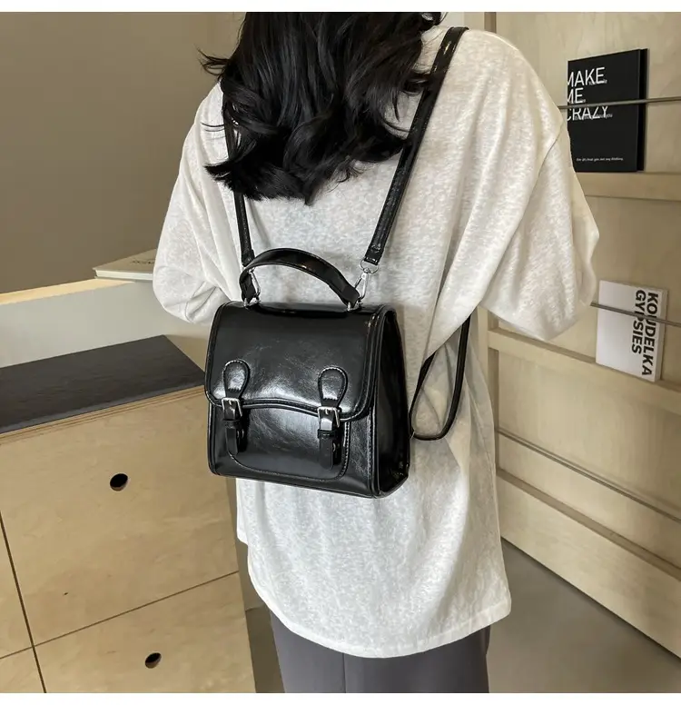 Red Shoulder Bag Women 2024 College Style All-match — feature 13