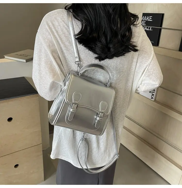 Red Shoulder Bag Women 2024 College Style All-match — feature 18