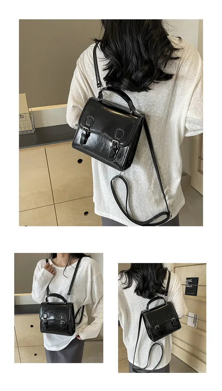 Red Shoulder Bag Women 2024 College Style All-match — feature 20