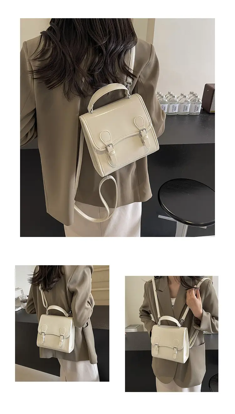 Red Shoulder Bag Women 2024 College Style All-match — feature 22