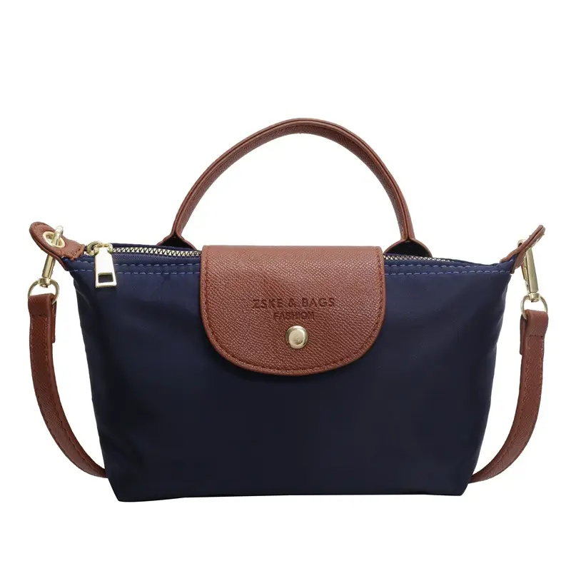 Women's 2024 Shoulder Crossbody Bag Brown Oxford Cloth