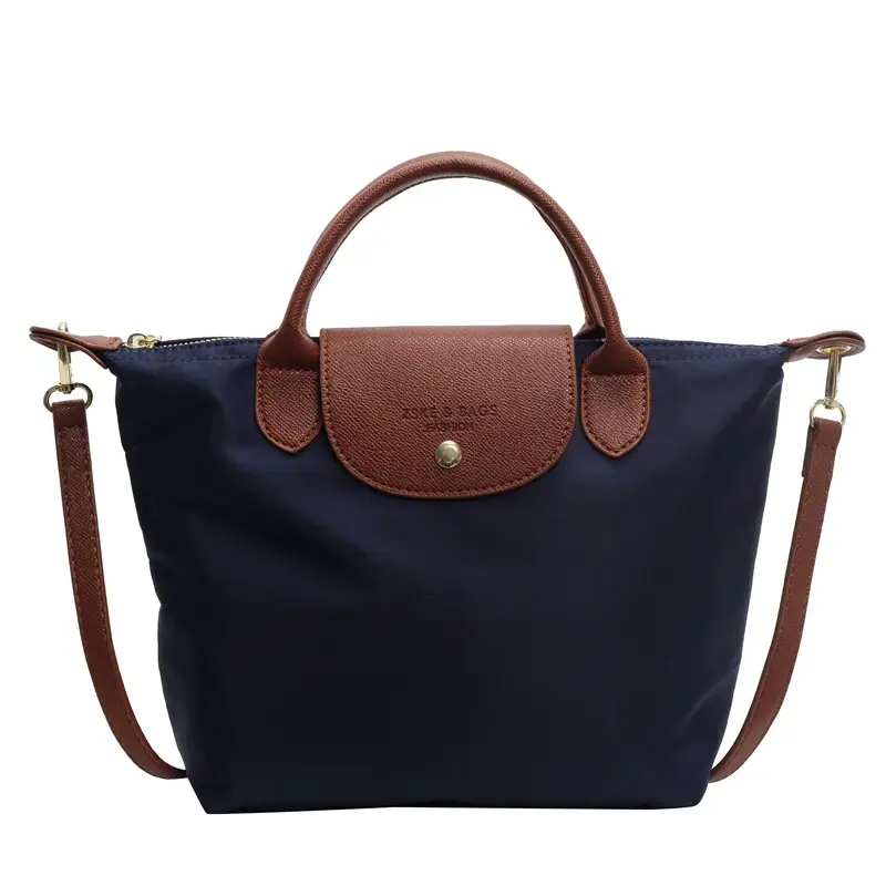 Women's 2024 Shoulder Crossbody Bag Brown Oxford Cloth