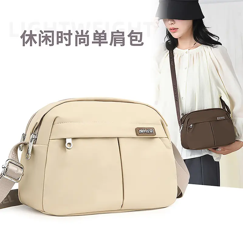 Women Crossbody Bag Grey Solid Color - Image 15